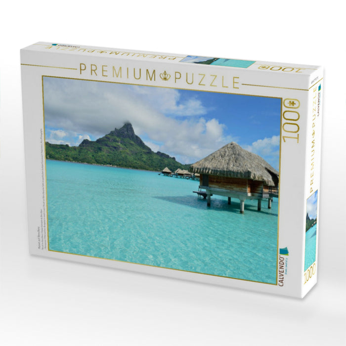Resort auf Bora Bora - CALVENDO Foto-Puzzle'