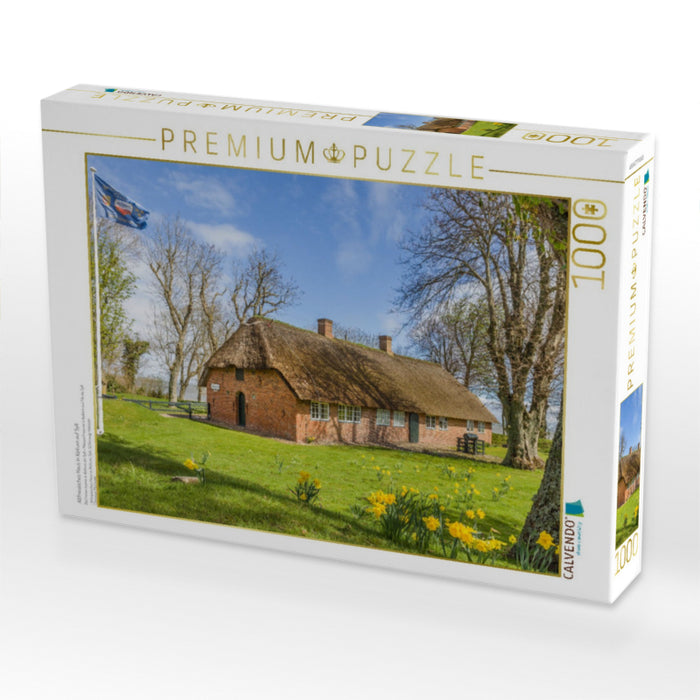 Altfriesisches Haus in Keitum auf Sylt - CALVENDO Foto-Puzzle'