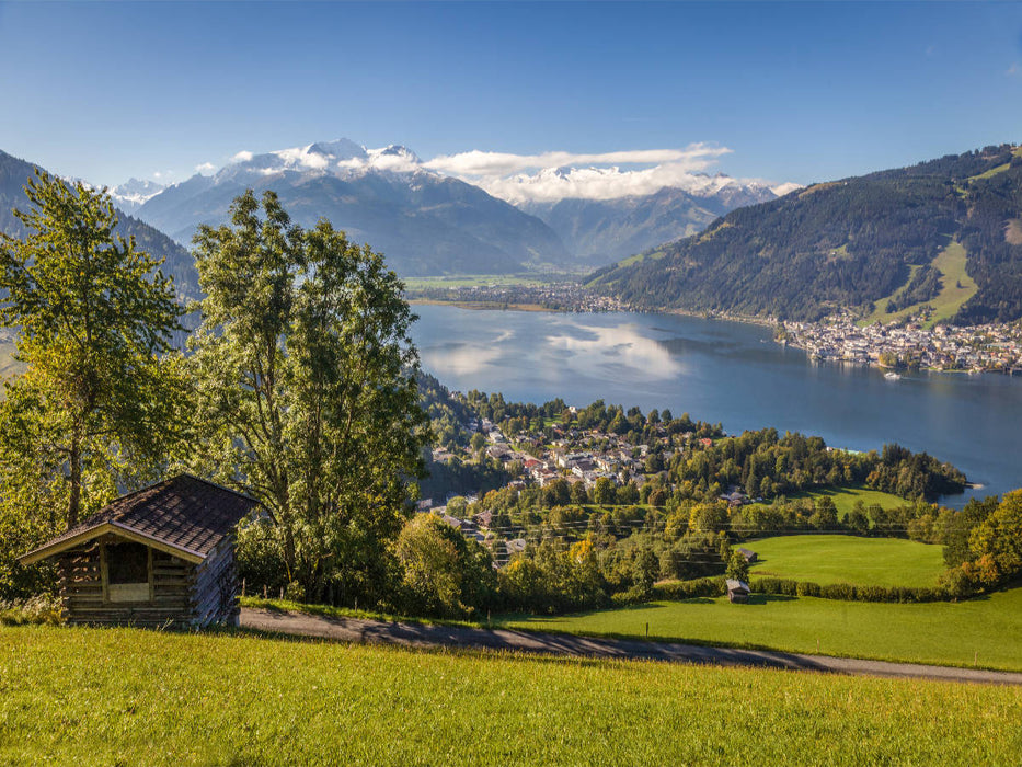 Blick auf den Zeller See - CALVENDO Foto-Puzzle'