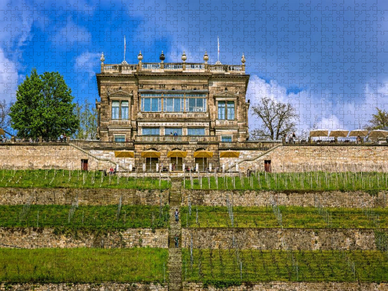 Lingnerschloss - CALVENDO Foto-Puzzle'