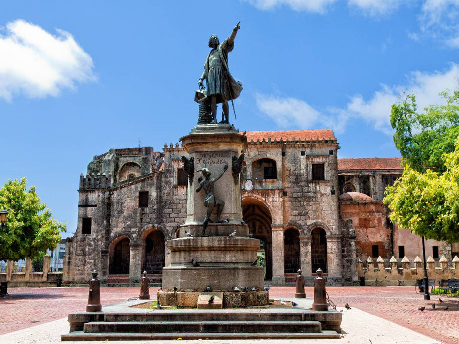 Kolumbus Statue - CALVENDO Foto-Puzzle'
