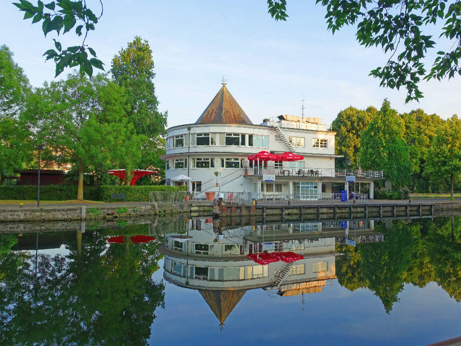 Mülheim an der Ruhr: Wasserbahnhof - CALVENDO Foto-Puzzle'