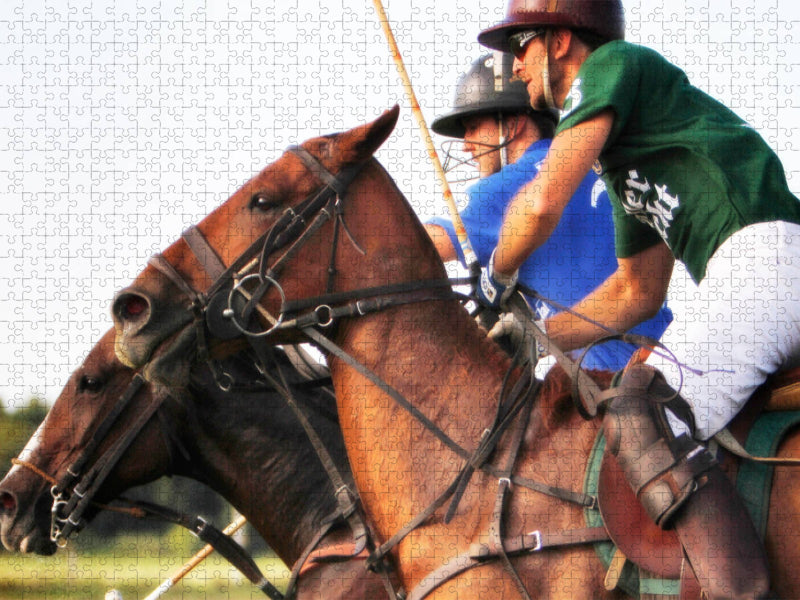 Gruppendynamik mit Pferden - CALVENDO Foto-Puzzle'