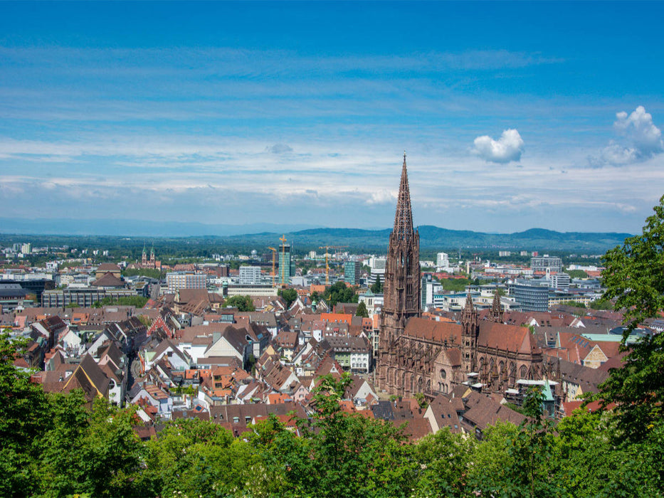 Freiburg Panorama - CALVENDO Foto-Puzzle'