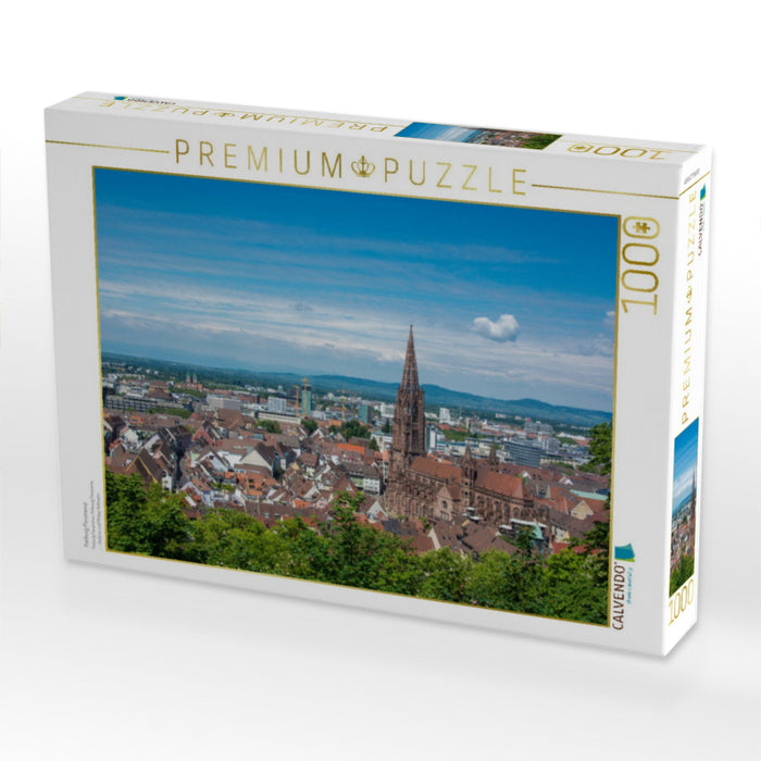 Freiburg Panorama - CALVENDO Foto-Puzzle'