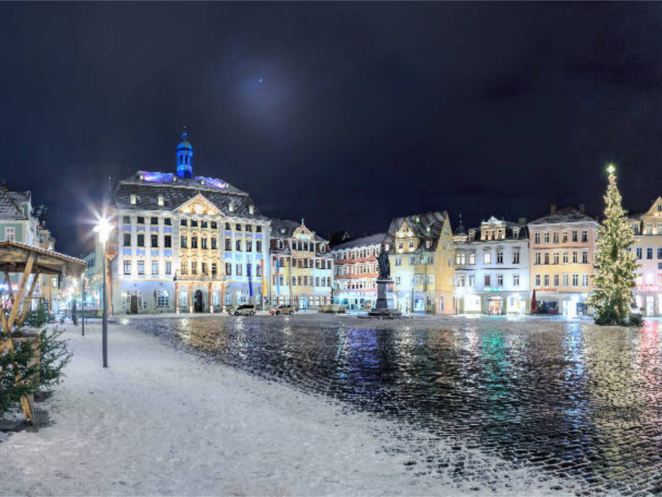Coburger Rathaus auf dem Marktplatz - CALVENDO Foto-Puzzle'