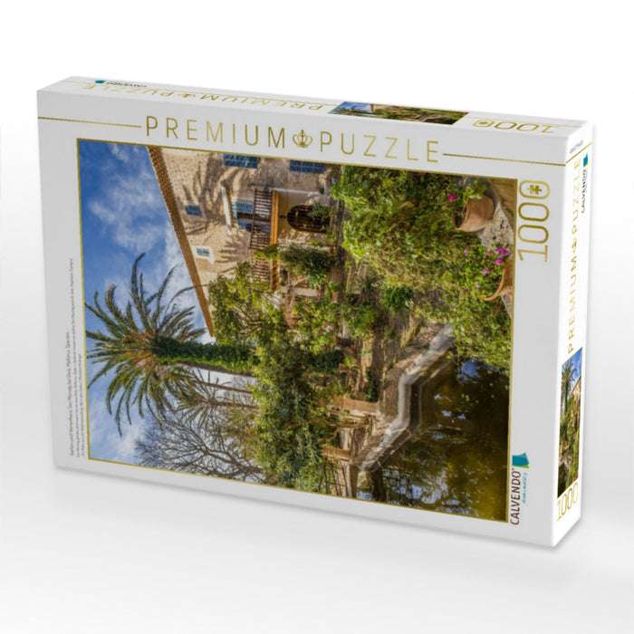 Garten und Herrenhaus Son Marroig bei Deià, Mallorca, Spanien - CALVENDO Foto-Puzzle'
