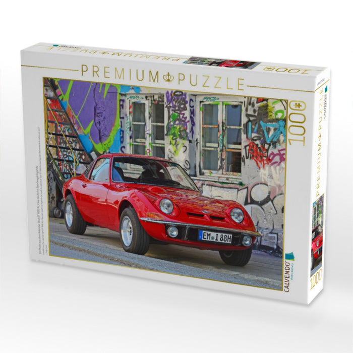 Ein Motiv aus dem Kalender Opel GT 1900 AL Eine deutsche Sportwagenlegende - CALVENDO Foto-Puzzle'
