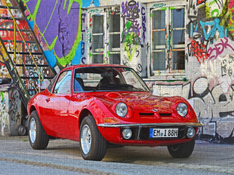 Ein Motiv aus dem Kalender Opel GT 1900 AL Eine deutsche Sportwagenlegende - CALVENDO Foto-Puzzle'