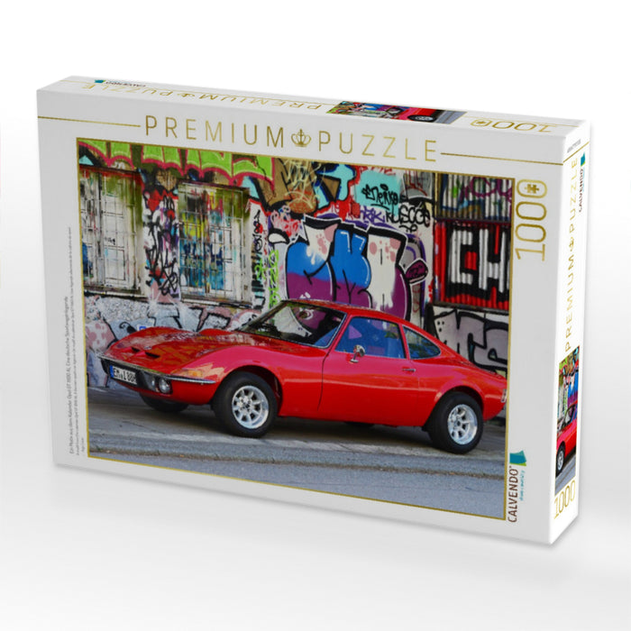 Ein Motiv aus dem Kalender Opel GT 1900 AL Eine deutsche Sportwagenlegende - CALVENDO Foto-Puzzle'