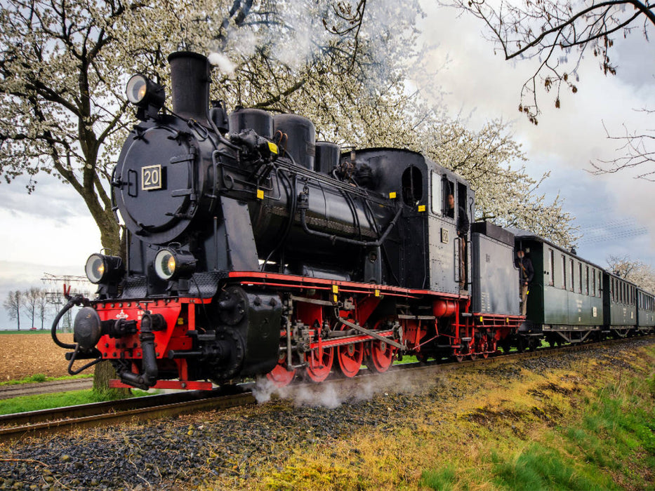 Die Osterbahn - CALVENDO Foto-Puzzle'