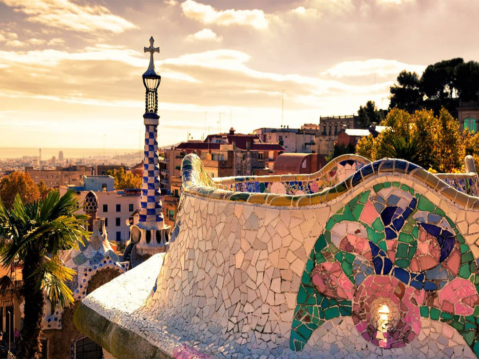 Park Güell - CALVENDO Foto-Puzzle'