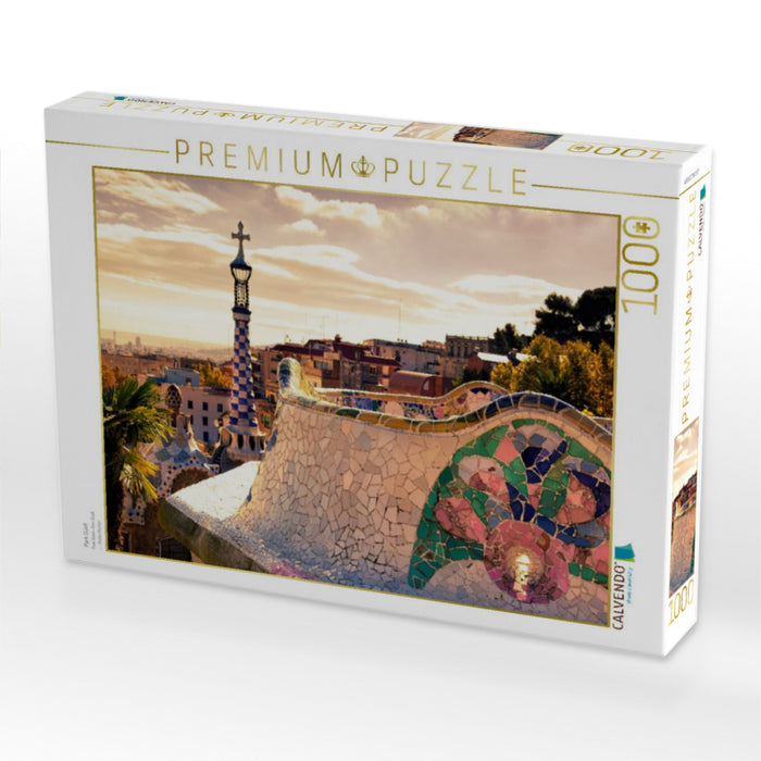 Park Güell - CALVENDO Foto-Puzzle'