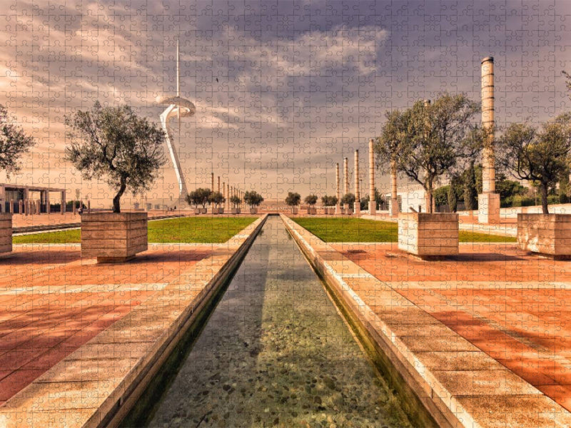 Olympia Park - CALVENDO Foto-Puzzle'