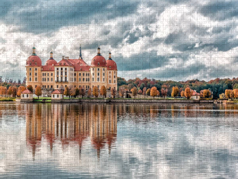 Schloss Moritzburg - CALVENDO Foto-Puzzle'