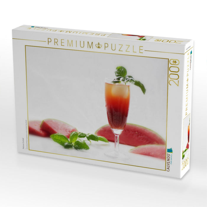 Melonen Cocktail - CALVENDO Foto-Puzzle'