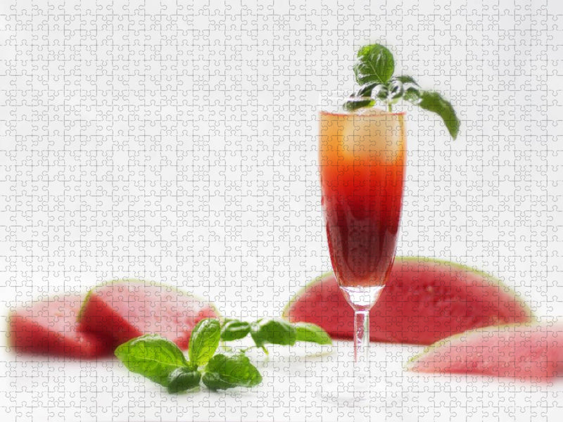 Melonen Cocktail - CALVENDO Foto-Puzzle'
