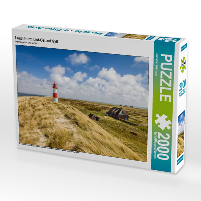 List-Ost lighthouse on Sylt - CALVENDO photo puzzle 