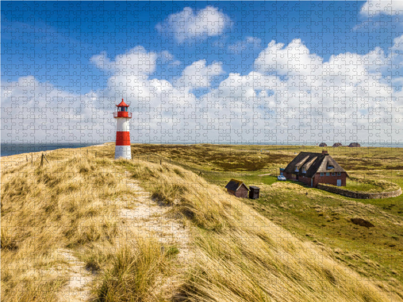 List-Ost lighthouse on Sylt - CALVENDO photo puzzle 