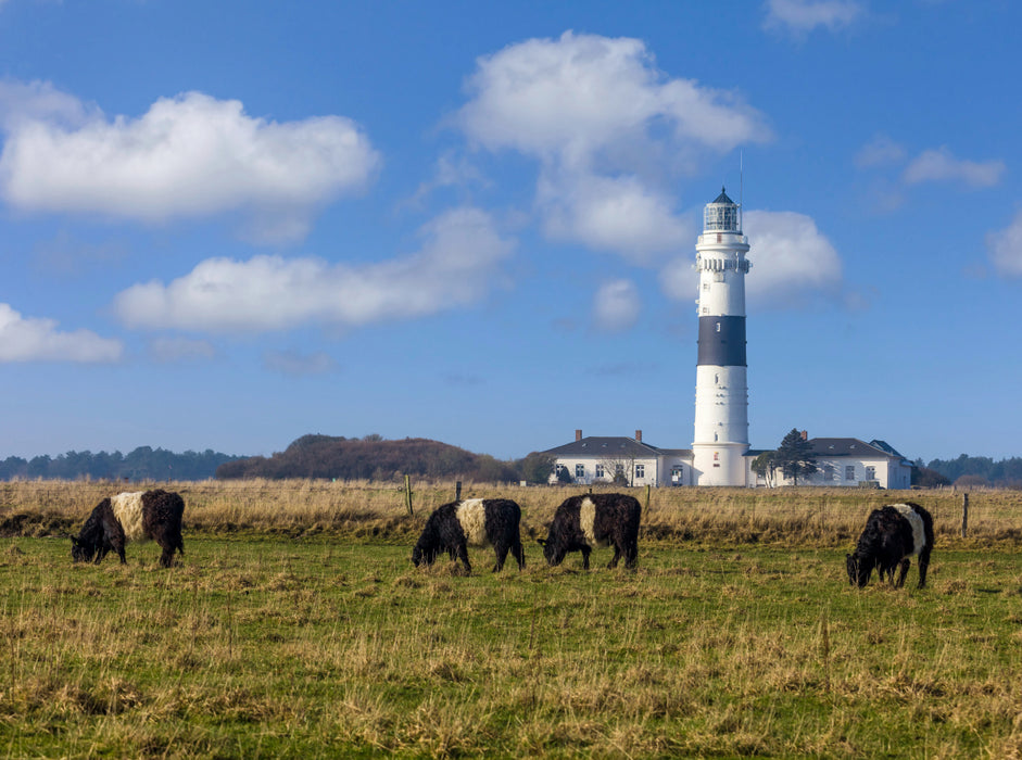 Leuchtturm Langer Christian auf Sylt 2000 Teile Puzzle quer - CALVENDO Foto-Puzzle'