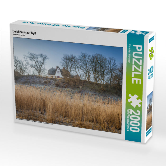 Deichhaus auf Sylt 2000 Teile Puzzle quer - CALVENDO Foto-Puzzle'
