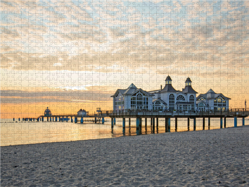 Sentiment de vacances à l'état pur dans la mer Baltique - Puzzle photo CALVENDO 