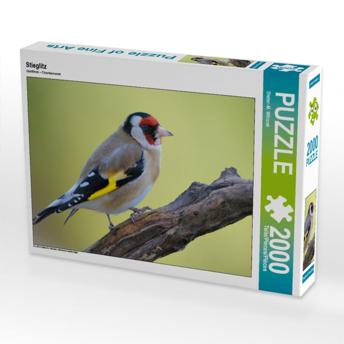 Goldfinch - CALVENDO photo puzzle 