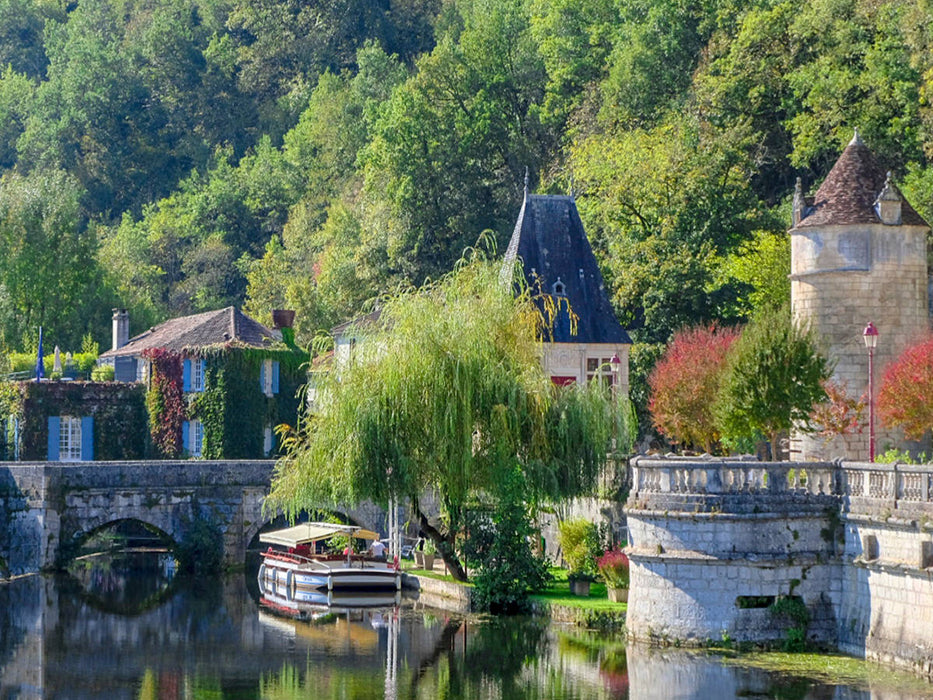 Brantome - Das Venedig der Dordogne - CALVENDO Foto-Puzzle'