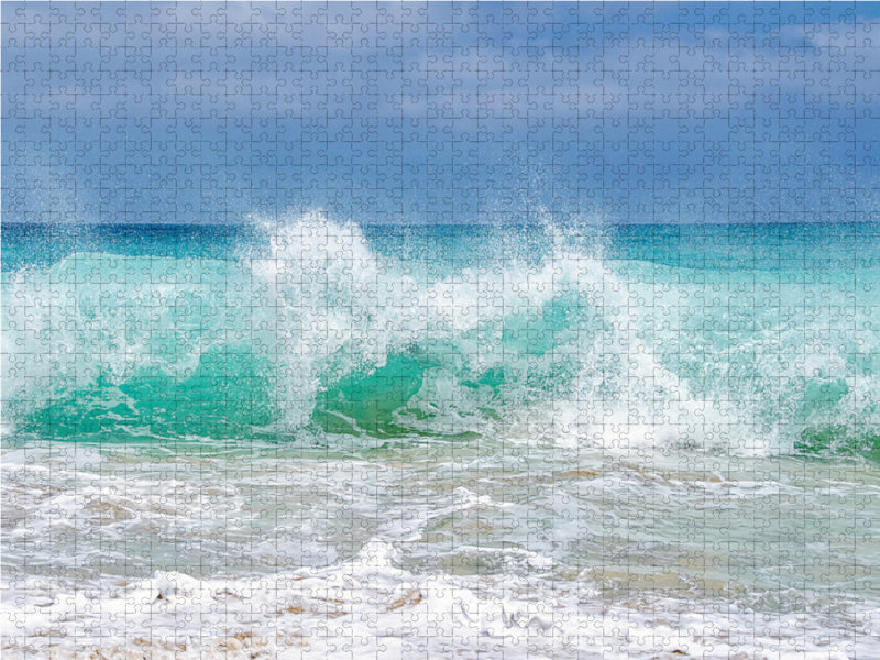 Perfekte Welle 2000 Teile Puzzle quer - CALVENDO Foto-Puzzle'