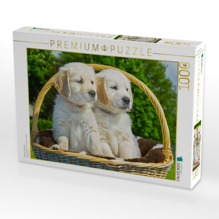 Ein Korb voll Glück - CALVENDO Foto-Puzzle'