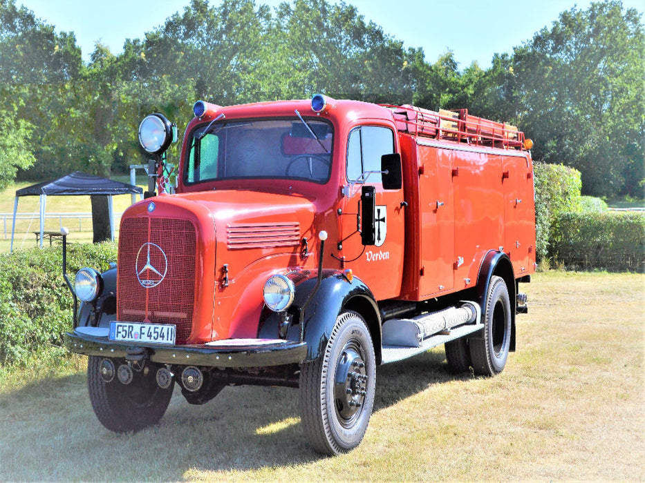 Mercedes-Benz - LAF 3500 - 1954 - CALVENDO Foto-Puzzle'