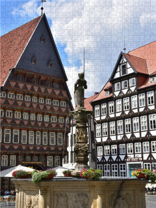 Hildesheim 1000 Teile Puzzle hoch - CALVENDO Foto-Puzzle'