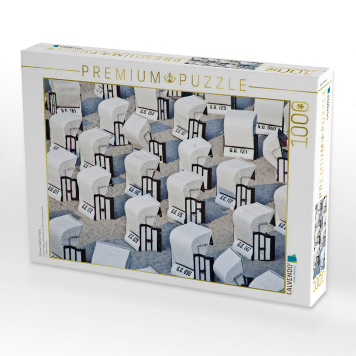 Ruhe am Selliner Strand - CALVENDO Foto-Puzzle'