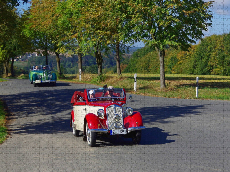DKW F8 Luxus-Cabriolet Bj 1939 - CALVENDO Foto-Puzzle'