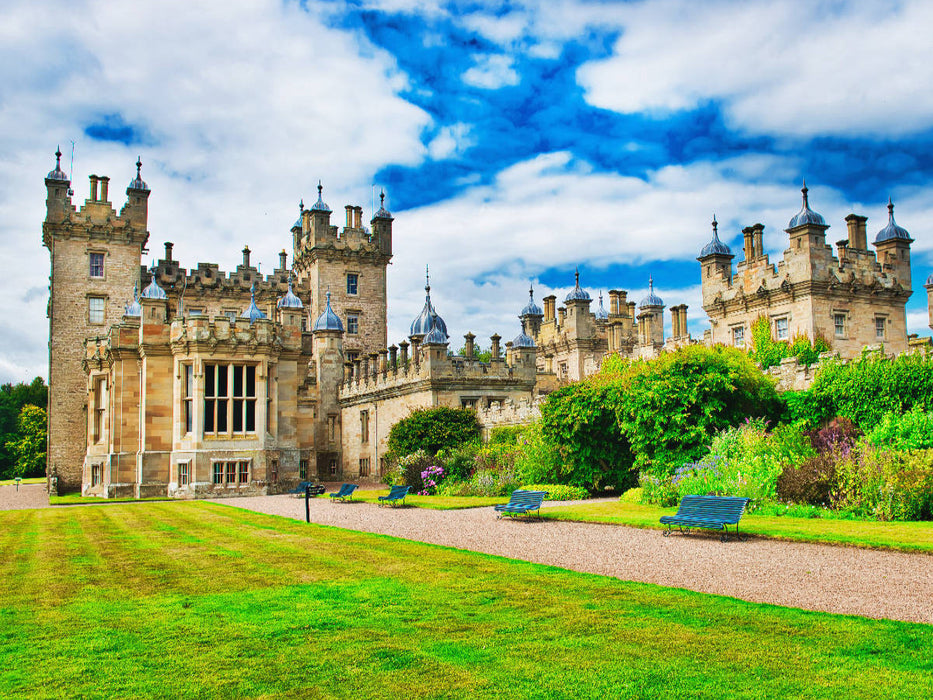 Floors Castle/ Kelso (17. Jahrhundert) - CALVENDO Foto-Puzzle'