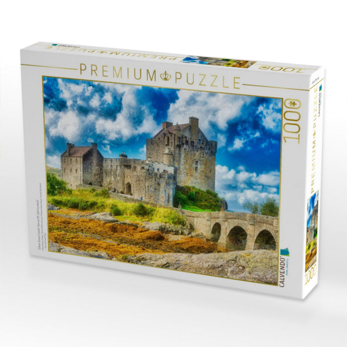 Eilean Donan Castle/ Dornie (13. Jahrhundert) - CALVENDO Foto-Puzzle'