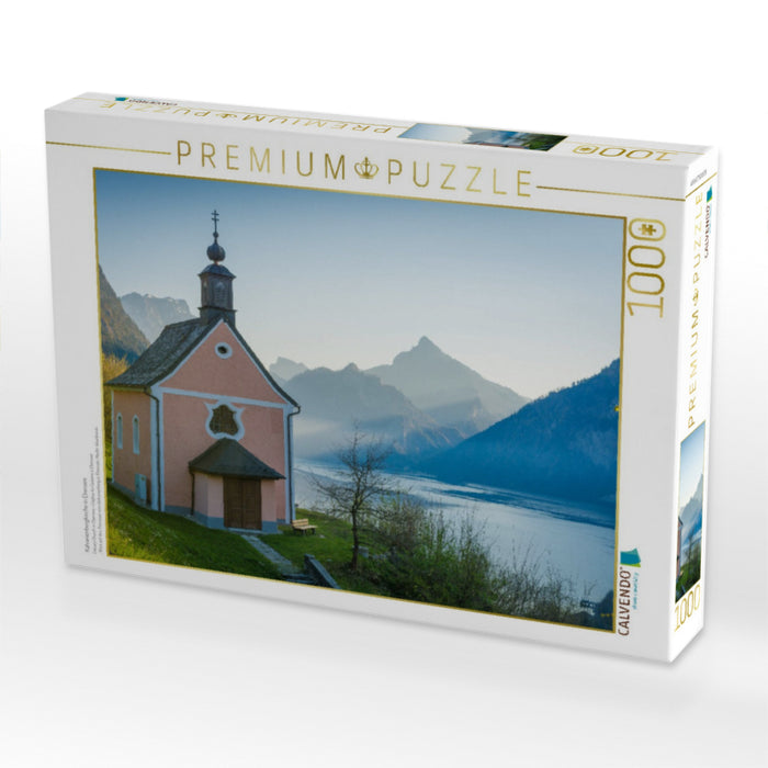 Kalvarienbergkirche in Ebensee - CALVENDO Foto-Puzzle'
