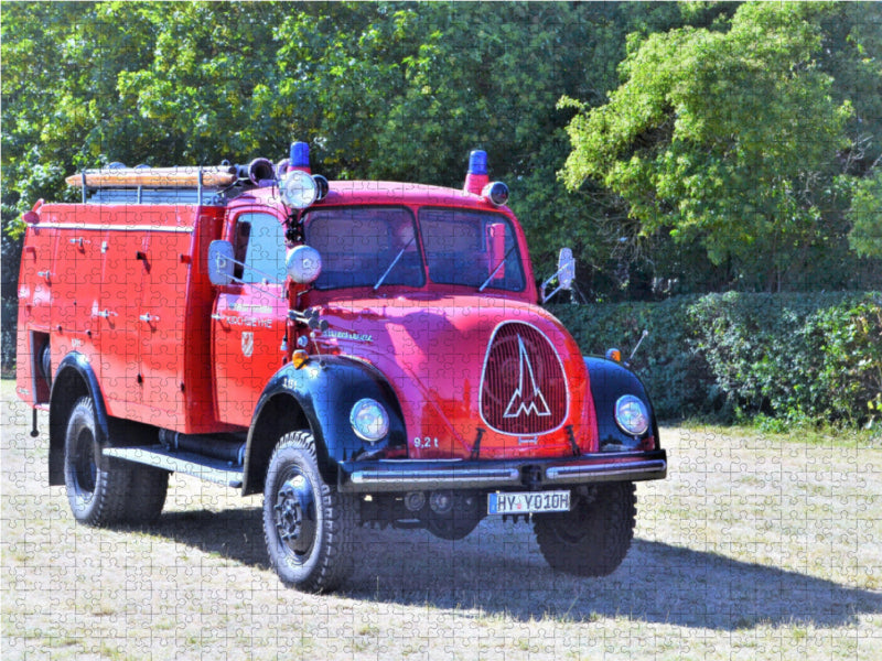 Magirus-Deutz - S 4500 - 1965 - CALVENDO photo puzzle 
