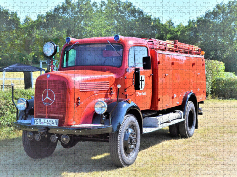Mercedes-Benz - LAF 3500 - 1954 2000 Teile Puzzle quer - CALVENDO Foto-Puzzle'