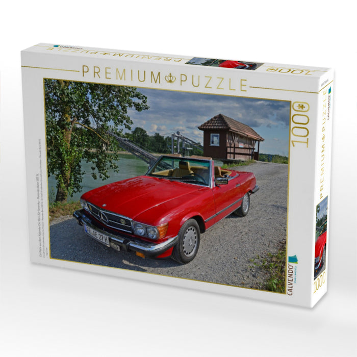 Ein Motiv aus dem Kalender Ein Stern für Amerika - Mercedes Benz 560 SL - CALVENDO Foto-Puzzle'