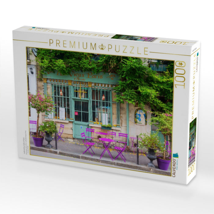 malerisches Cafe in Paris - CALVENDO Foto-Puzzle'