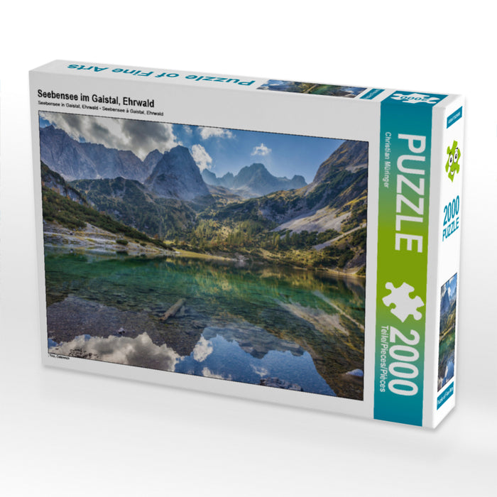 Seebensee im Gaistal, Ehrwald 2000 Teile Puzzle quer - CALVENDO Foto-Puzzle'