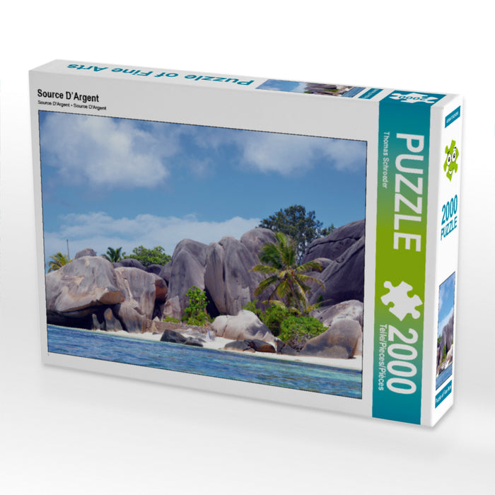 Source D'Argent - CALVENDO photo puzzle 