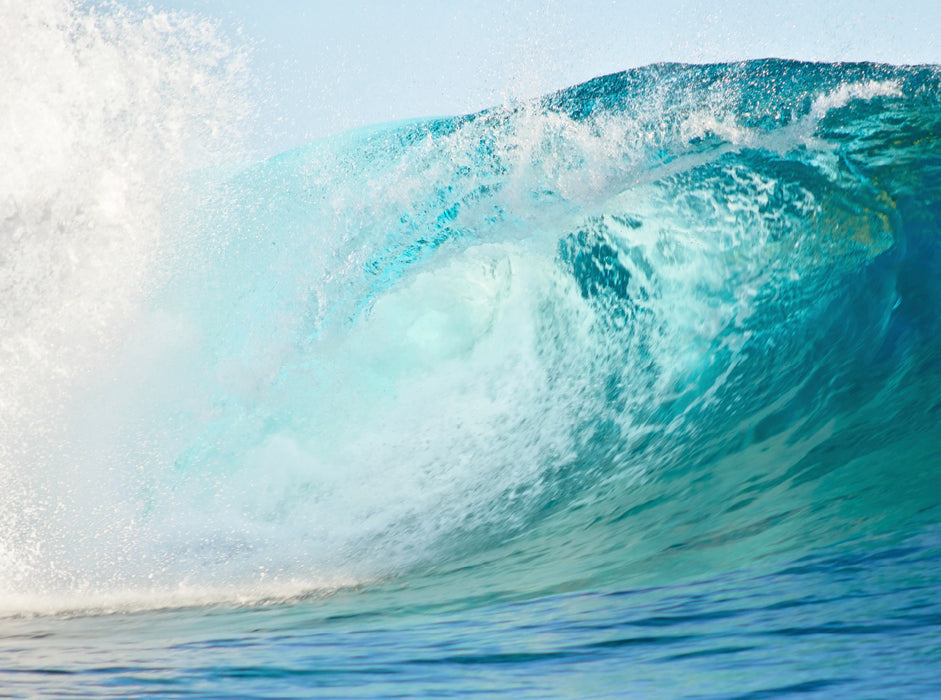 Vague de surf polynésienne - Puzzle photo CALVENDO 