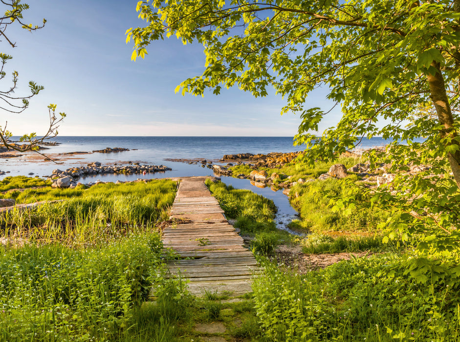 Spring splendor on the island of Bornholm - CALVENDO photo puzzle 