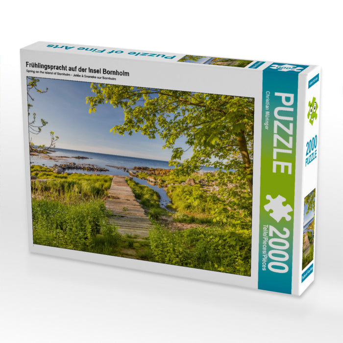 Spring splendor on the island of Bornholm - CALVENDO photo puzzle 