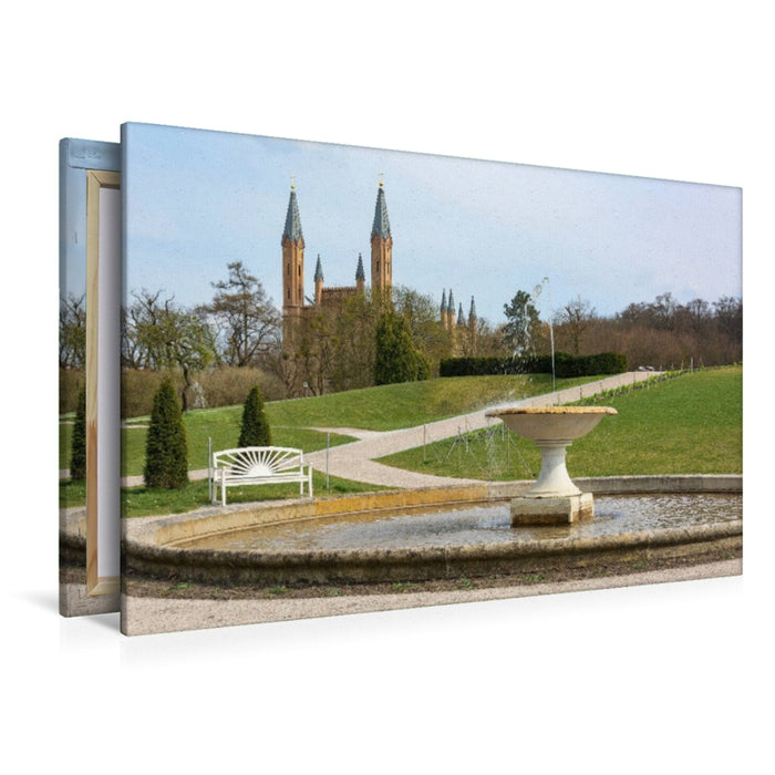 Premium Textil-Leinwand Neustrelitz
