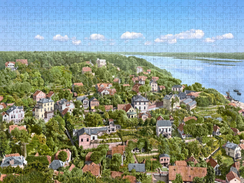 Blankenese um 1890 - CALVENDO Foto-Puzzle'