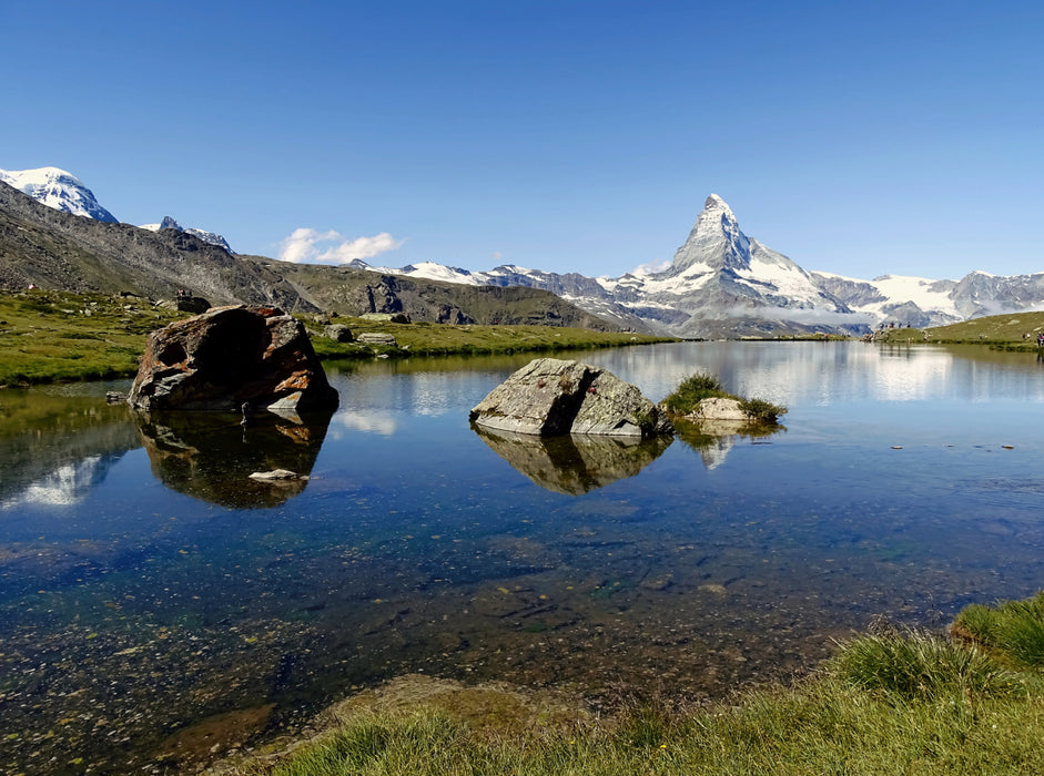 And the Matterhorn beckons forever.... - CALVENDO photo puzzle 