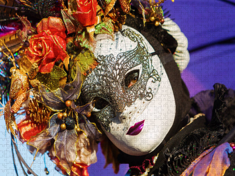 Karneval in Venedig - CALVENDO Foto-Puzzle'